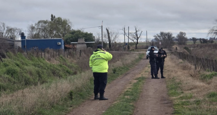 Lo buscaban desde anoche y lo encontraron muerto en un canal de desagüe de Eduardo Castex